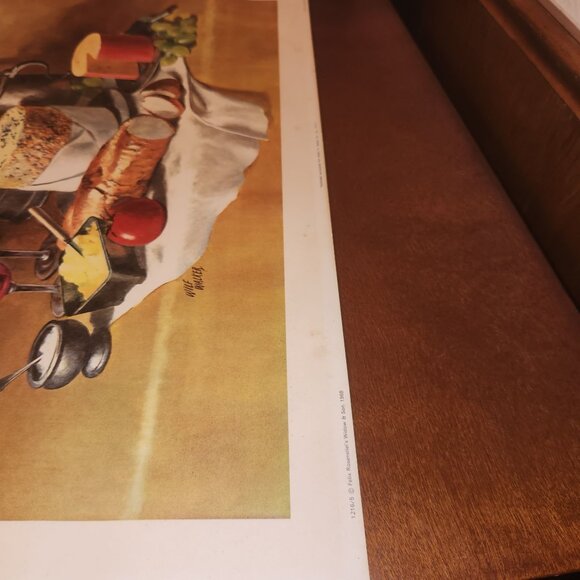 Wilf Walker Framed Still Life Print Felix Rosenstiels Widow & Son 1969 Art - Picture 5 of 16